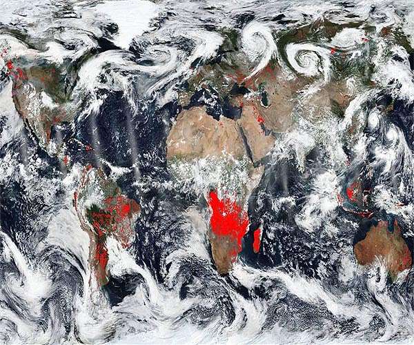 NASA animates world path of smoke and aerosols from Australian fires