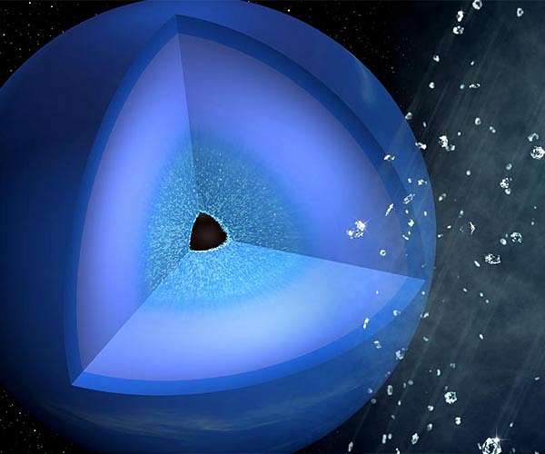 It's raining diamonds across the universe, research suggests