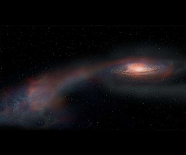 ALMA witnesses deadly star-slinging tug-of-war between merging galaxies