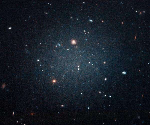 Dark matter goes missing in oddball galaxy