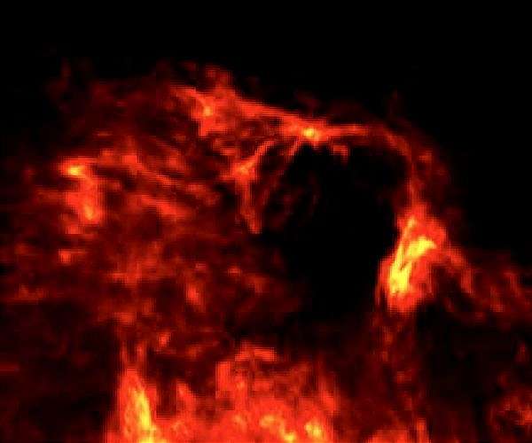 Study reveals how supernovae collisions ignite the birth of stars and planets in the north celestial pole loop