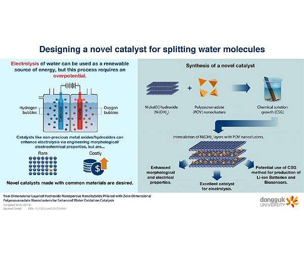 A powerful catalyst for electrolysis of water that could help harness renewable energy