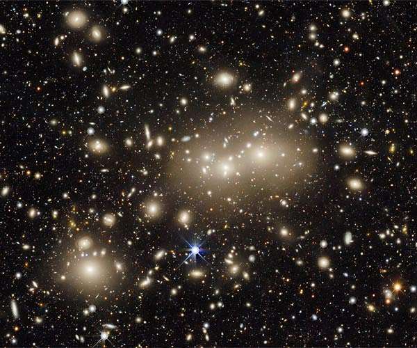 Colossal sky map shows over one billion glowing galaxies