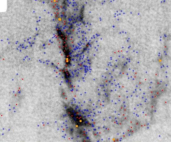 Surprise twist suggests stars grow competitively