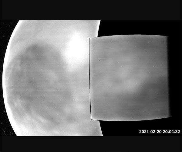 First visible light images of Venus' surface from space captured by Parker Solar Probe