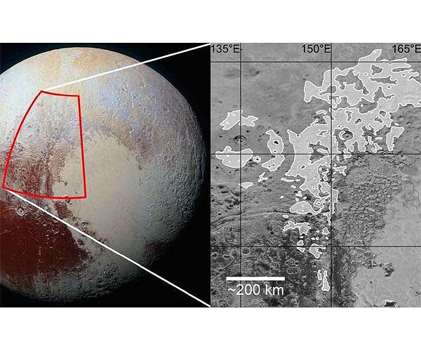 Evidence for ancient glaciation on Pluto