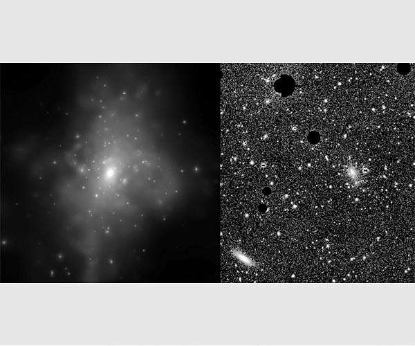 Precision measurements of intracluster light suggest possible link to dark matter