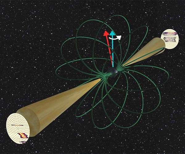 Pulsar Emission Map Thanks to Einstein