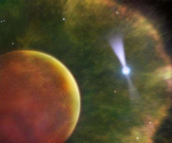 Astronomers observe unprecedented detail in pulsar 6,500 light-years from Earth