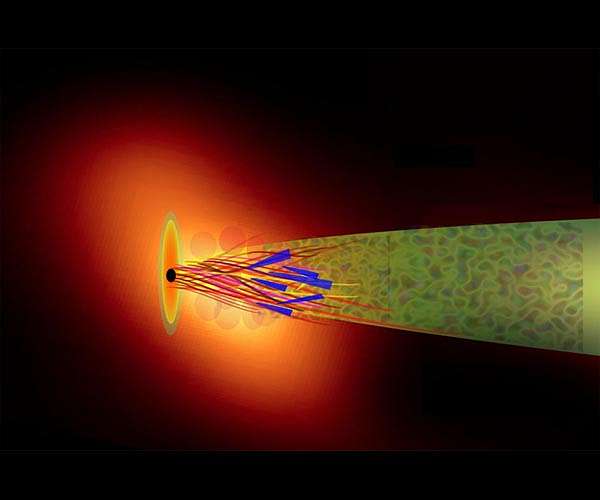 Spinning black hole powers jet by magnetic flux