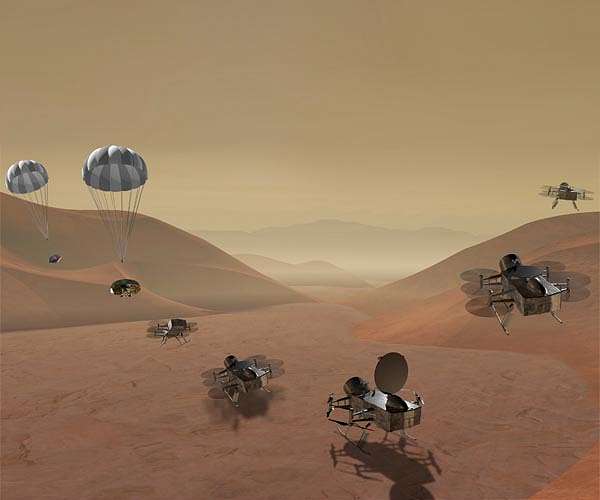 Dragonfly mission to Titan announces big science goals