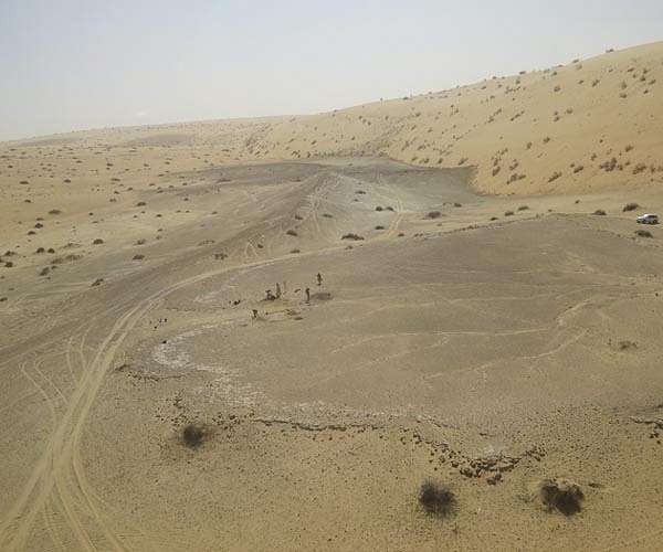 Prehistoric climate change repeatedly channelled human migrations across Arabia