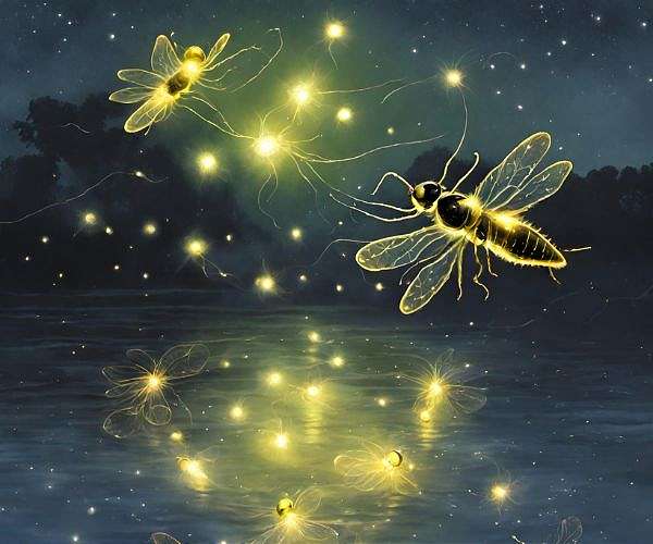 Sea fireflies synchronize their sparkle to seek soulmates