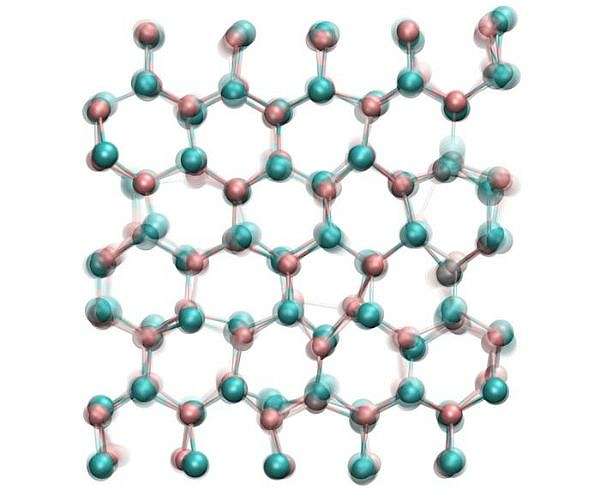 Two dimensional crystal reveals hexatic phase in real time