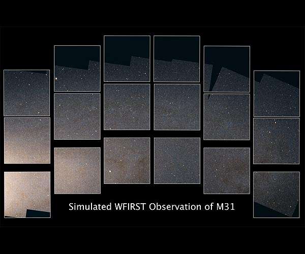 Simulated image demonstrates the power of NASA's WFIRST