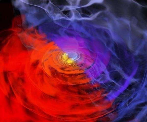 First identification of a heavy element born from neutron star collision