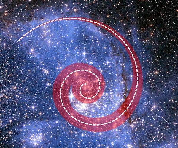 Hubble finds spiraling stars, providing window into early universe