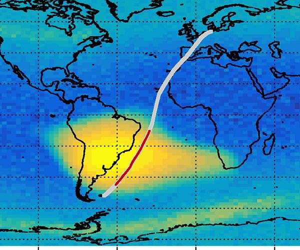 Macao science satellites begin study of South Atlantic Anomaly