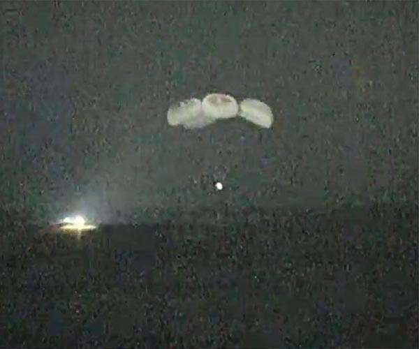 ISS astronauts return to Earth in SpaceX craft after 6-month mission