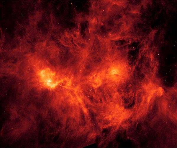 Spitzer studies a stellar playground with a long history