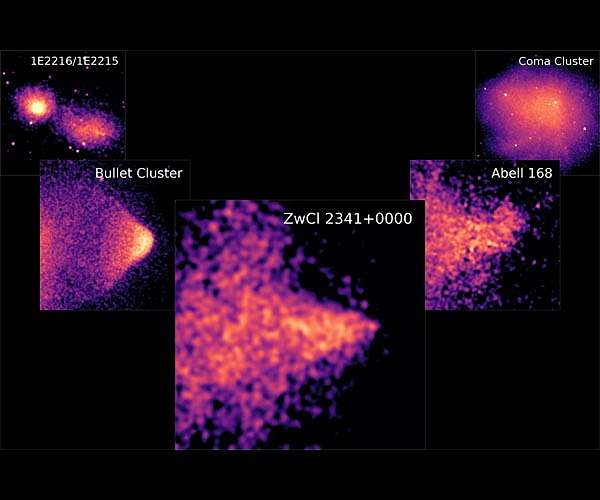 Astronomers find final missing piece of galaxy cluster collision puzzle