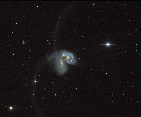 First research flight images from innovative balloon-borne telescope