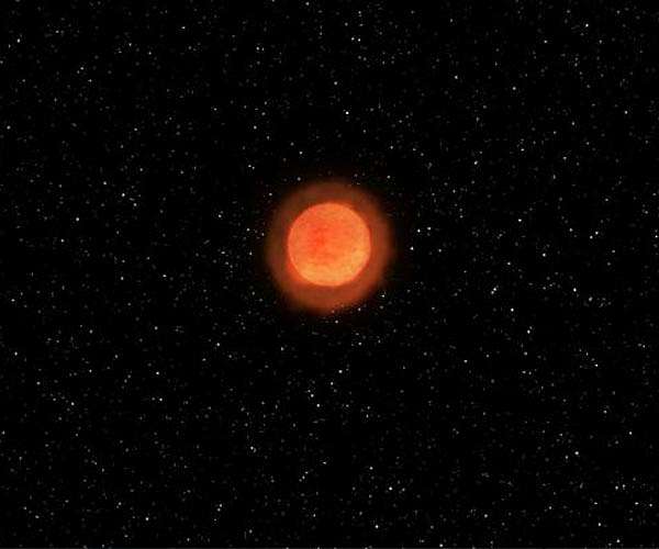 Supernova may have 'burped' before exploding