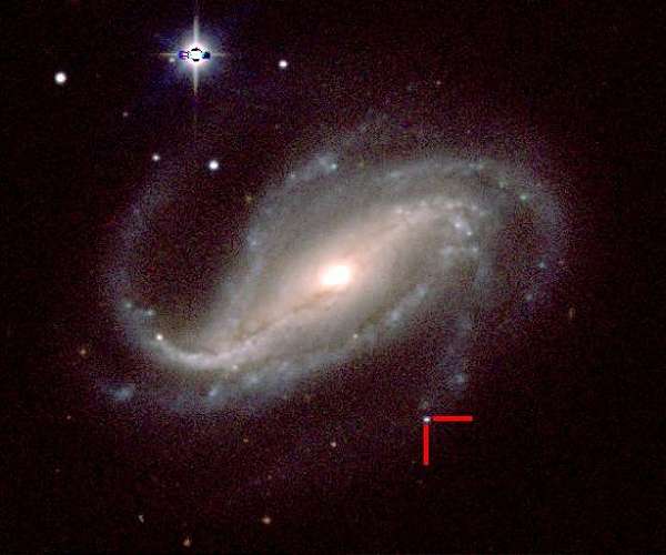Amateur astronomer captures rare first light from massive exploding star