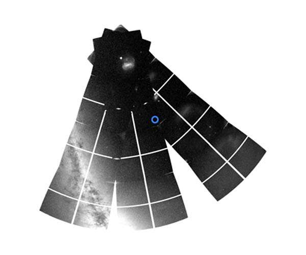 Merger of Milky Way with Dwarf Galaxy Dated
