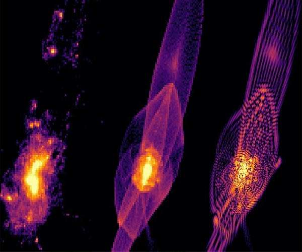 This is how a 'fuzzy' universe may have looked