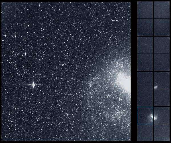 TESS Shares First Science Image in Hunt to Find New Worlds