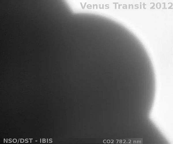 A rare Venus solar transit sheds light on exoplanet atmospheres