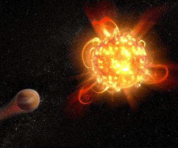 ASU astronomers catch red dwarf star in a superflare outburst