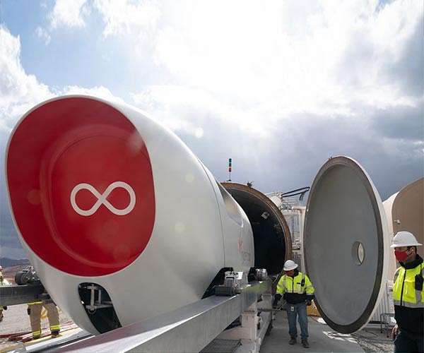 Virgin's Hyperloop carries passengers for the first time