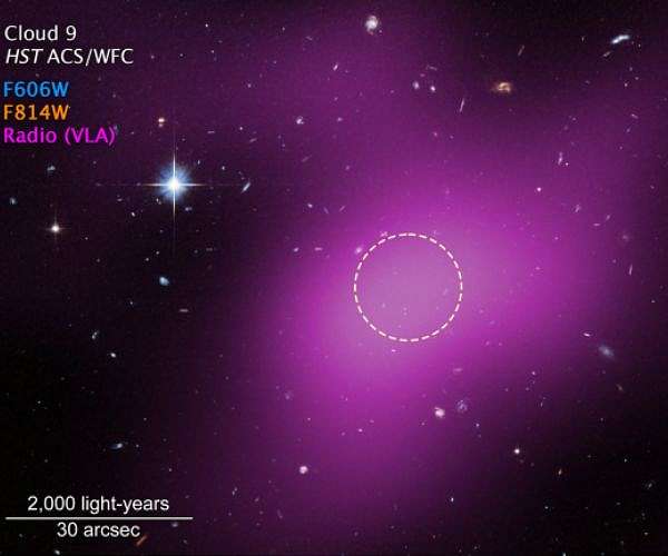 Hubble confirms dark starless relic cloud near galaxy M94
