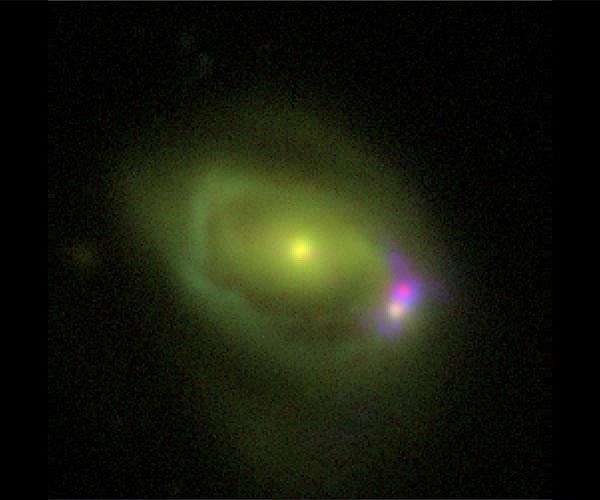 Galaxy mergers could limit star formation