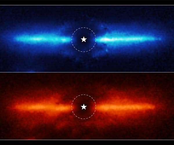 New Webb image reveals dusty disk like never seen before