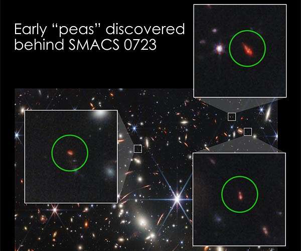 Webb reveals links between galaxies near and far