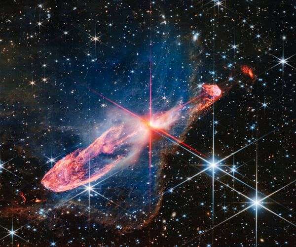 Webb Snaps Highly Detailed Infrared Image of Actively Forming Stars