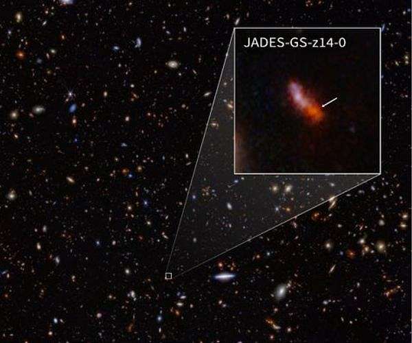 NASA's Webb Telescope Identifies Most Distant Galaxy