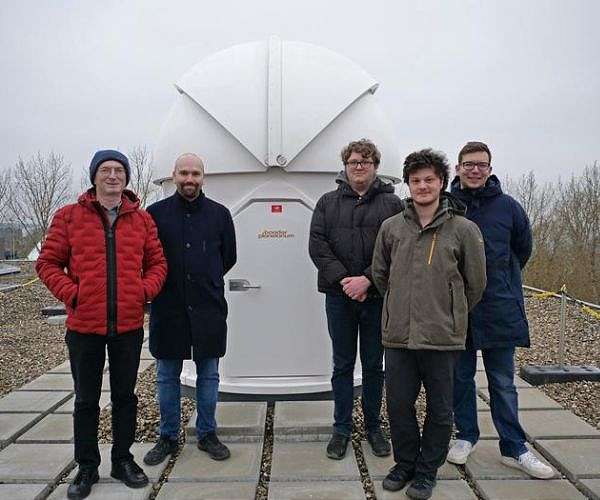 New telescope for student's satellite project