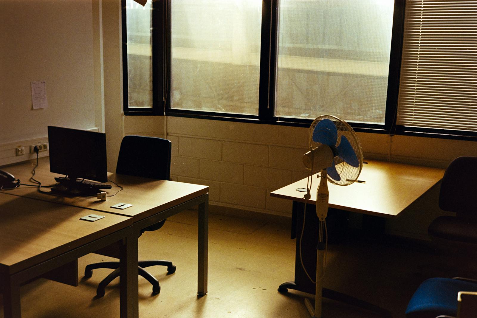 empty office desks