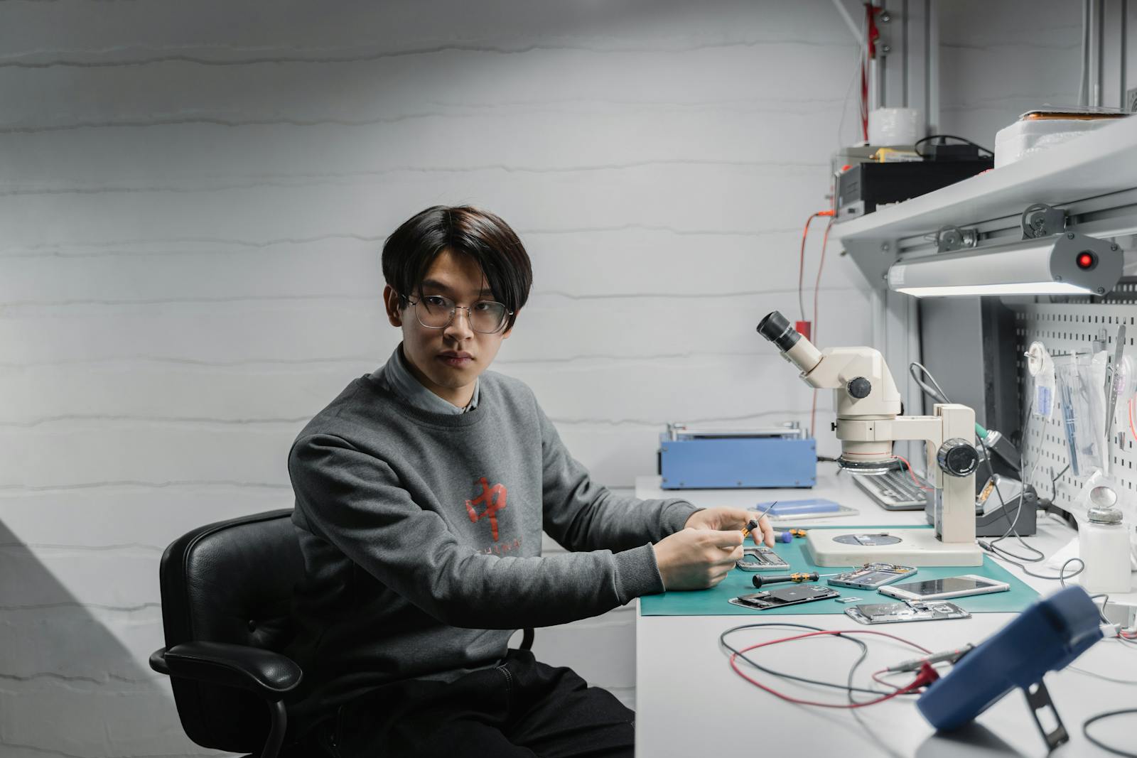 quiet engineer workspace