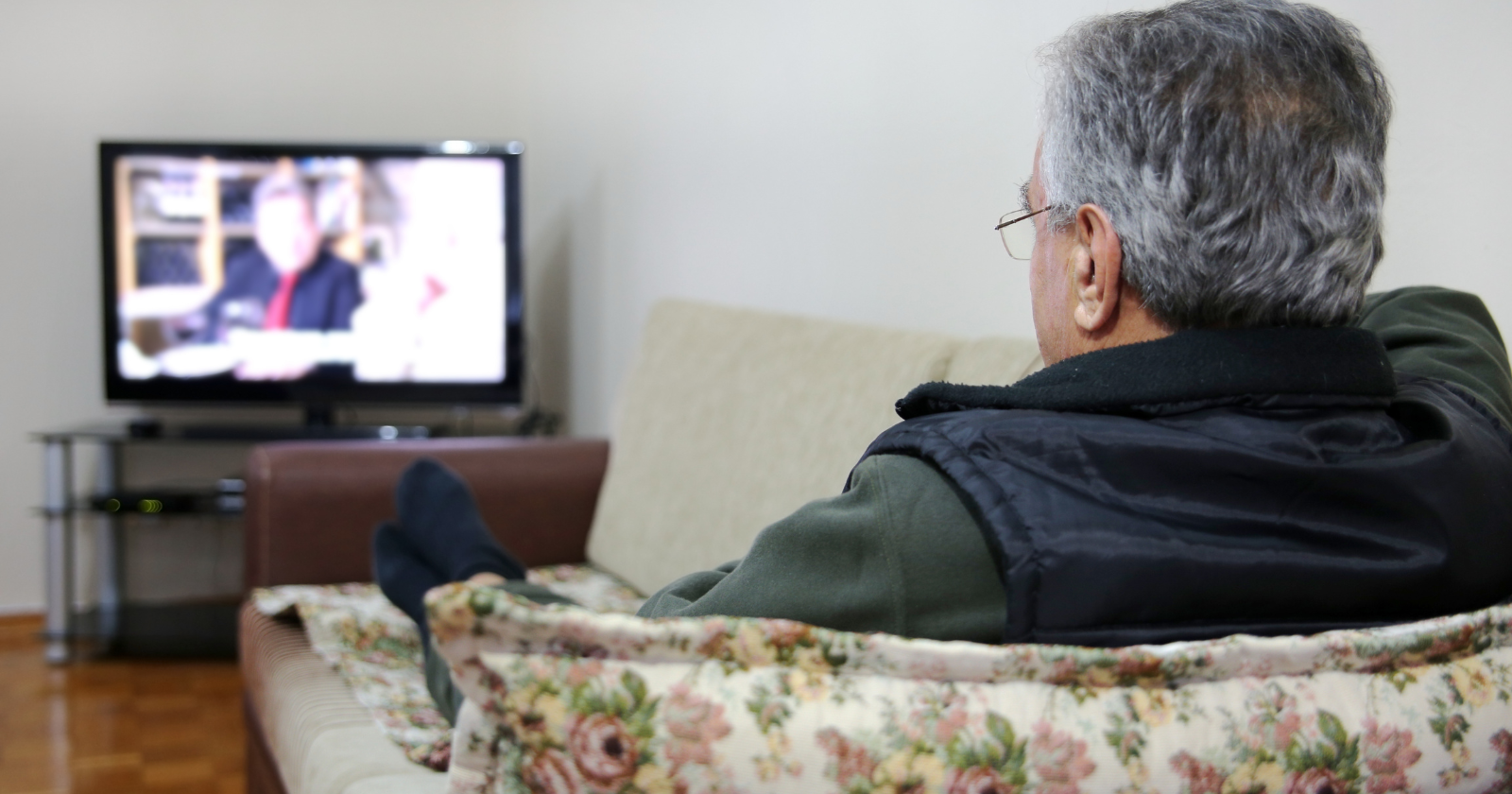 Research suggests people in their 70s who spend hours watching TV may be filling unstructured time with a form of company that is reliably there