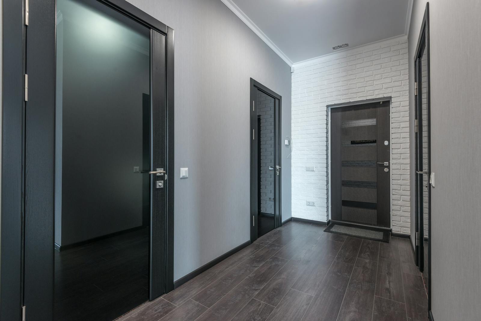 dark hallway home