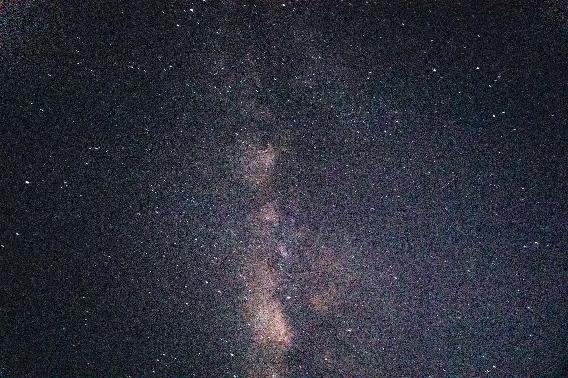 An awe-inspiring view of the Milky Way Galaxy featuring a star-filled night sky.