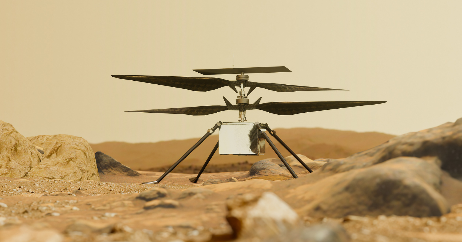The Mars helicopter Ingenuity completed 72 flights in an atmosphere less than one percent as dense as Earth's before rotor blade damage grounded it in 2024, and JPL had originally designed it for just five test flights, and the lessons from its overperformance are shaping NASA's next generation of Mars aircraft