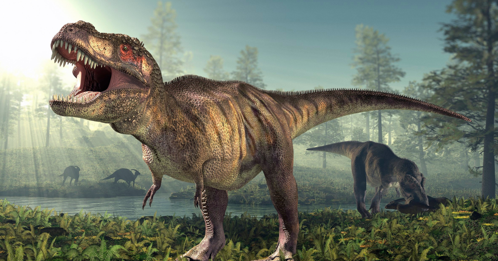 Tyrannosaurus rex lived so much closer in time to the first humans than it did to Stegosaurus that the gap separating the two most famous dinosaurs is actually wider than the gap between T. rex and us.
