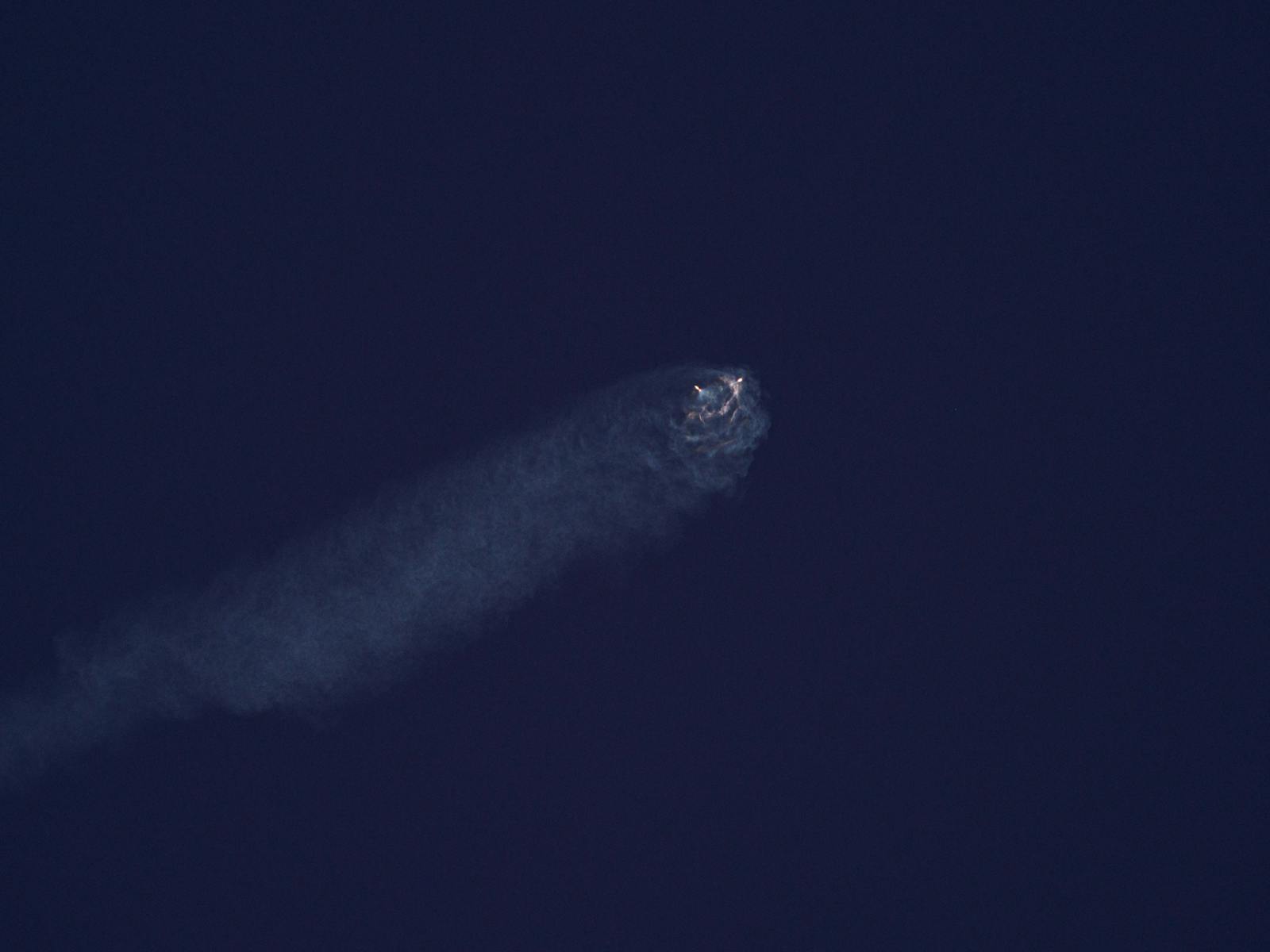 rocket reentry atmosphere