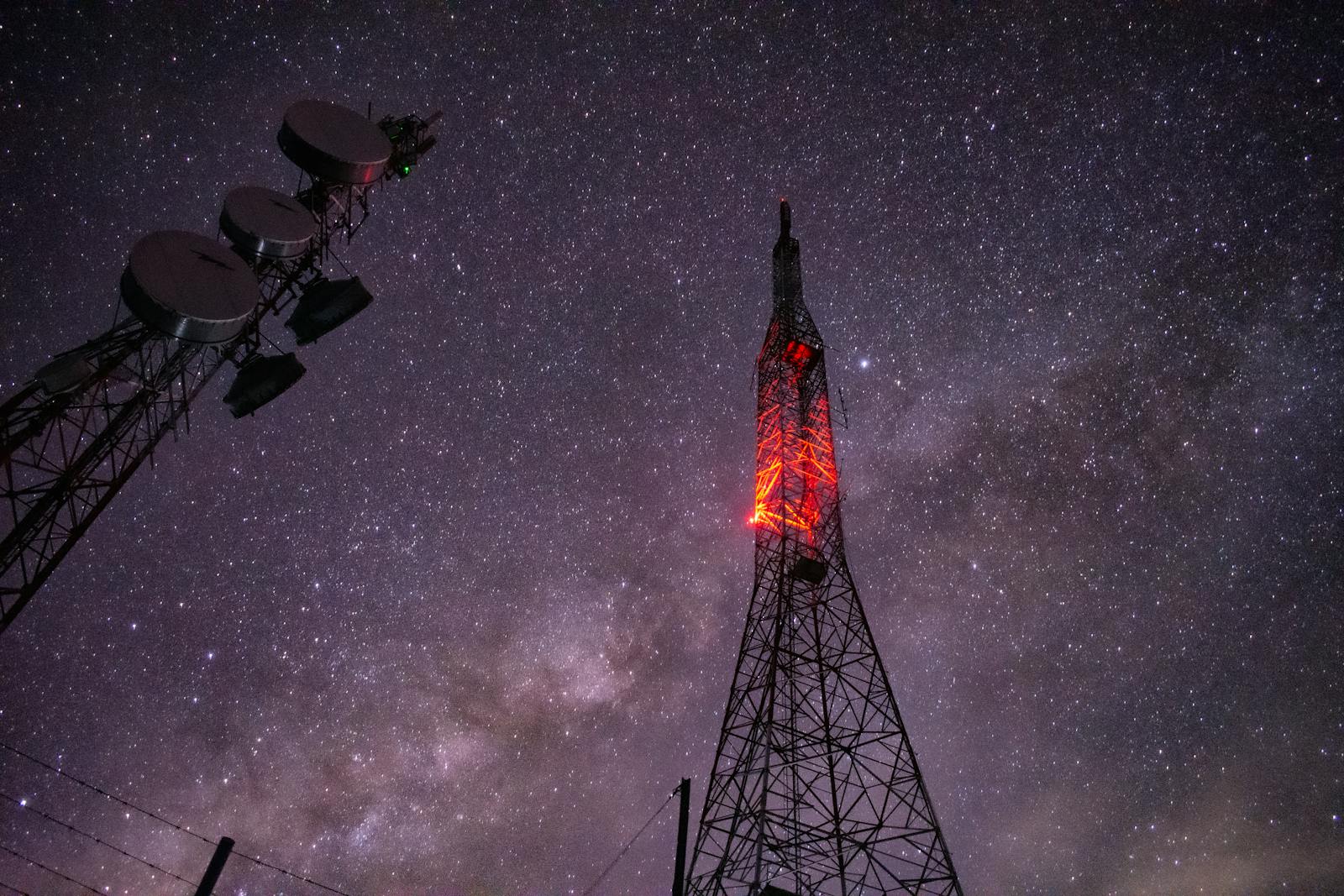 Starlink satellite spectrum